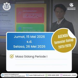 Sidang TA Periode I Semester Genap 2025/2026
