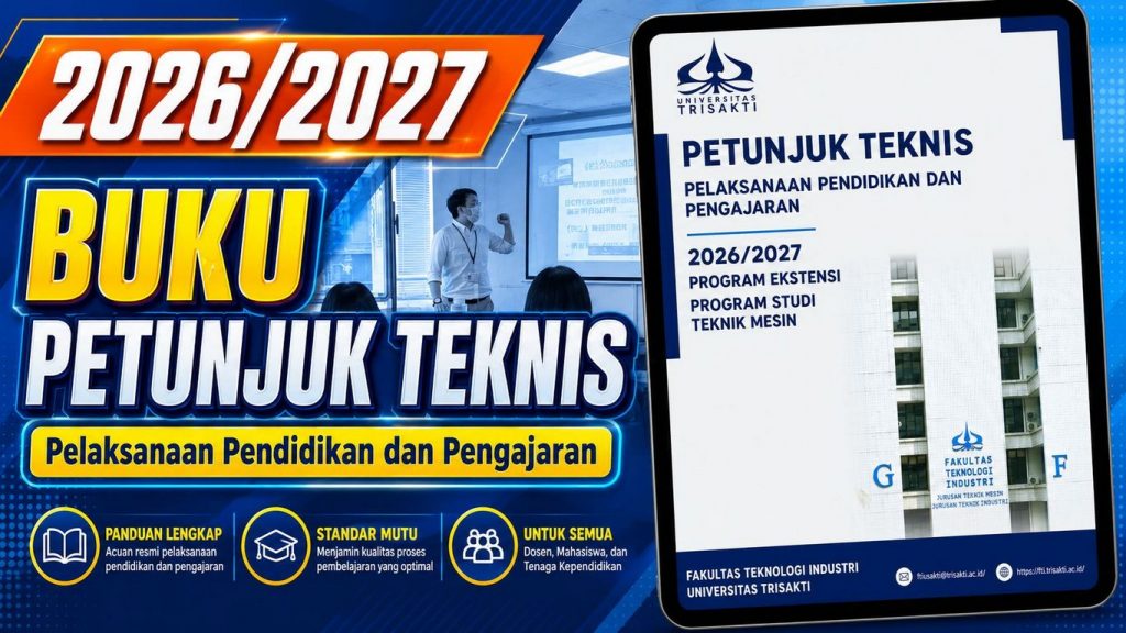 Petunjuk Teknis Sarjana Teknik Mesin Ekstensi TA 2026/2027